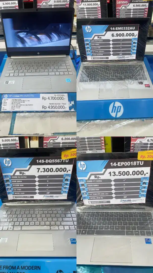 Laptop HP bisa kredit bunga 0% tanpa DP cukup dengan KTP