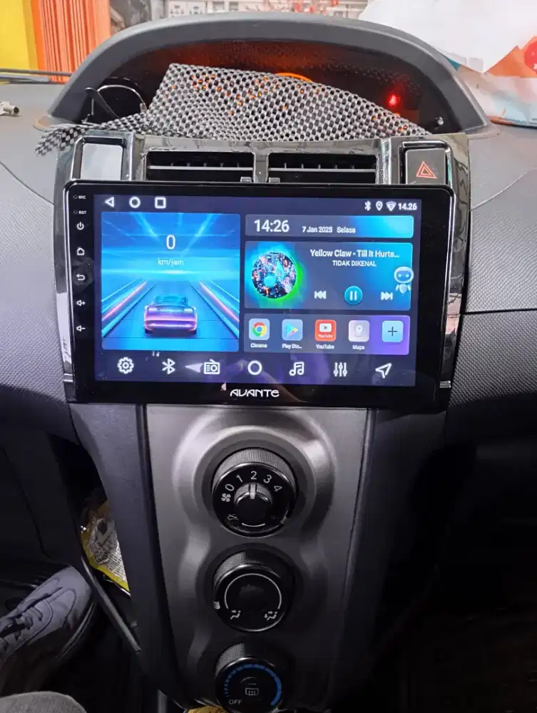 Headunit Android TV dan audio mobil