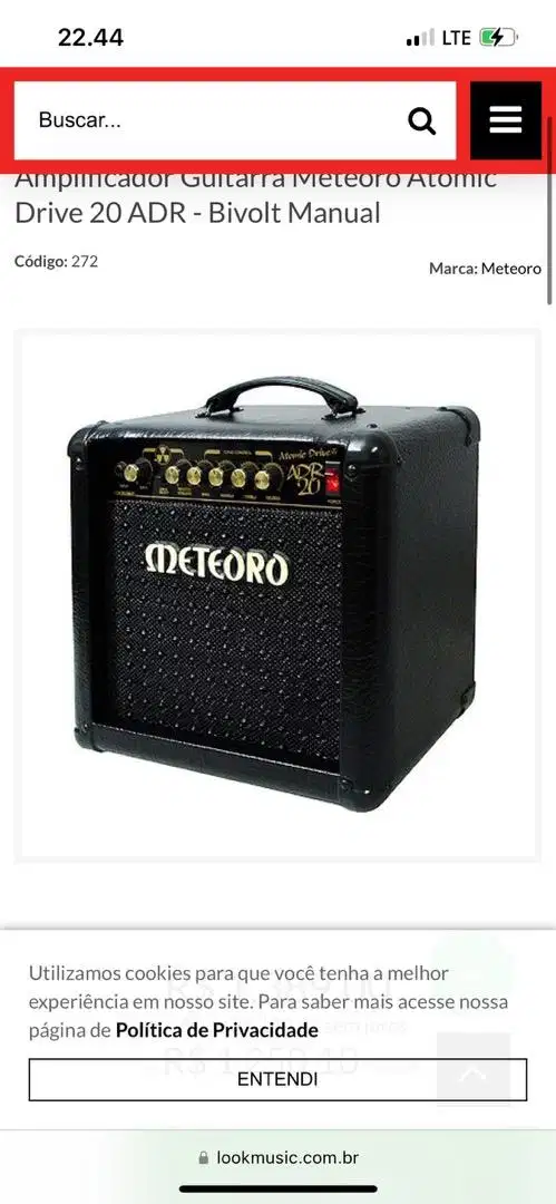 Gitar wildwood, ampli Meteoro, Effect G1 Next