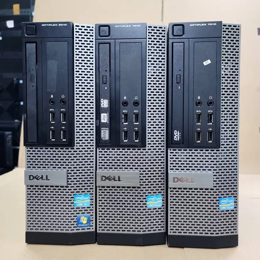 CPU PC DELL OPTIPLEX 7010 SFF CORE I5 GEN3 MURAH RAM 16/256GB M-NGC