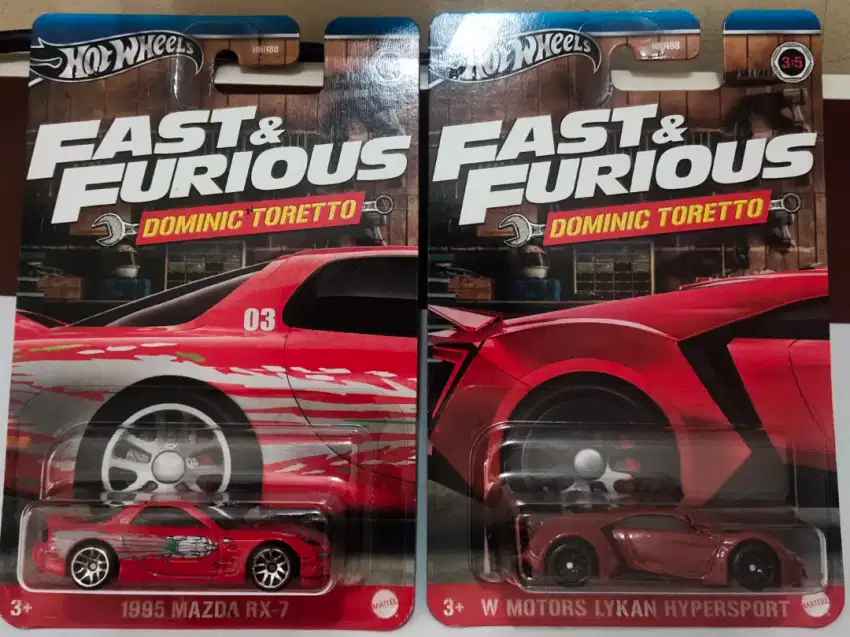 Hot Wheels edisi Fast & Furious Dominic Toreto