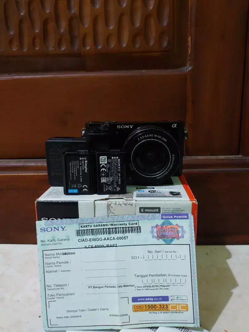 SONY a6000 kit fullset SC rendah, MURAH!! NEGO!! Banyak BONUS!!