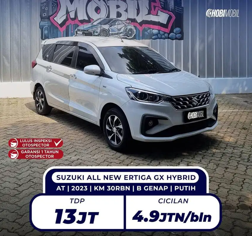 TERMURAH FREE ANGSR 3x ALL NEW ERTIGA GX HYBRID MATIC 2023 (HOBIMOBIL)