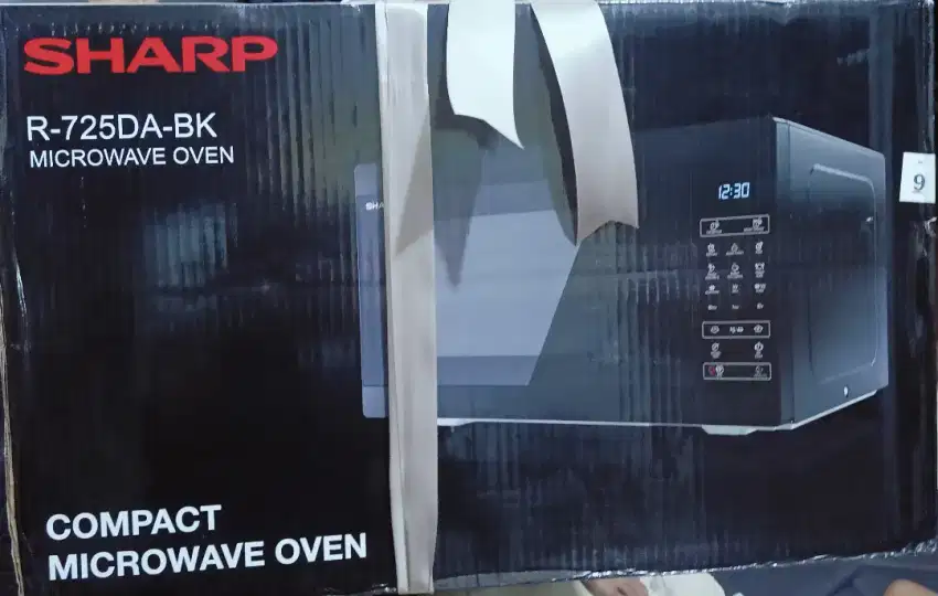 Dijual Sharp Microwave Oven Grill R-725DA-BK - 25L