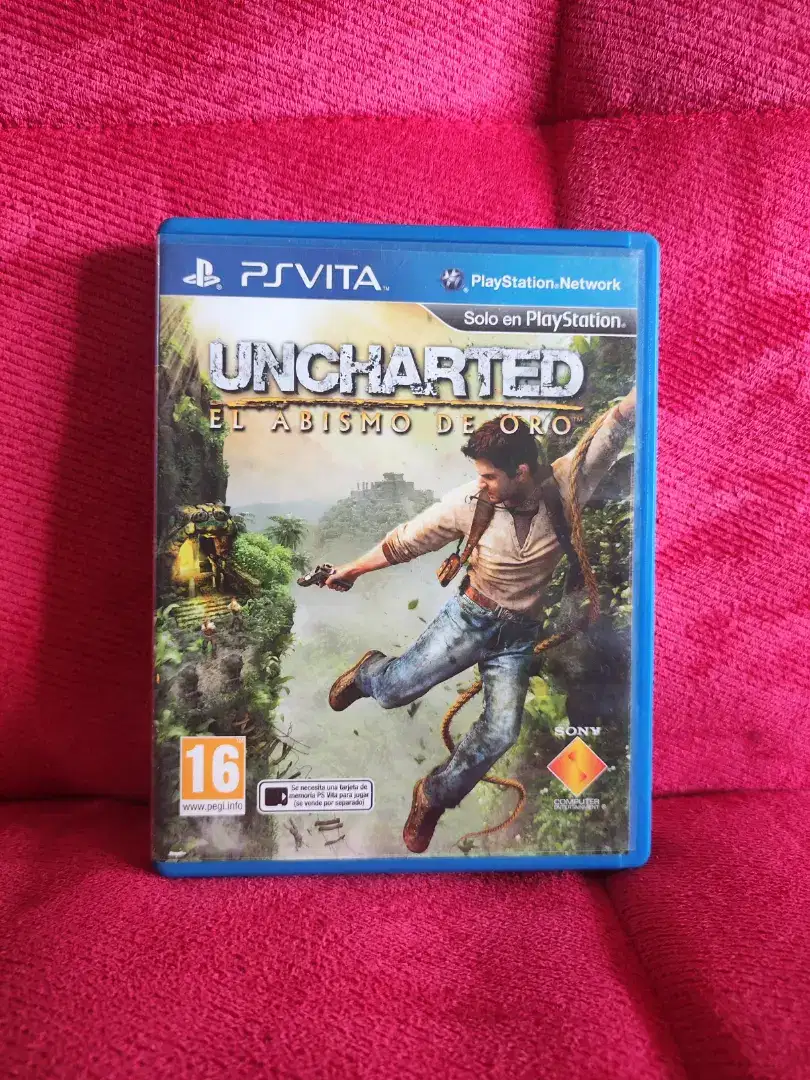 Kaset PS Vita Uncharted Golden Abyss