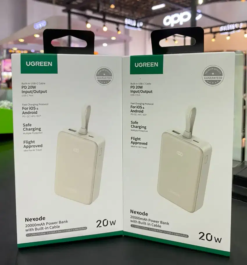 Powerbank Ugreen Nexode 20K mAh fast charging 20 watt