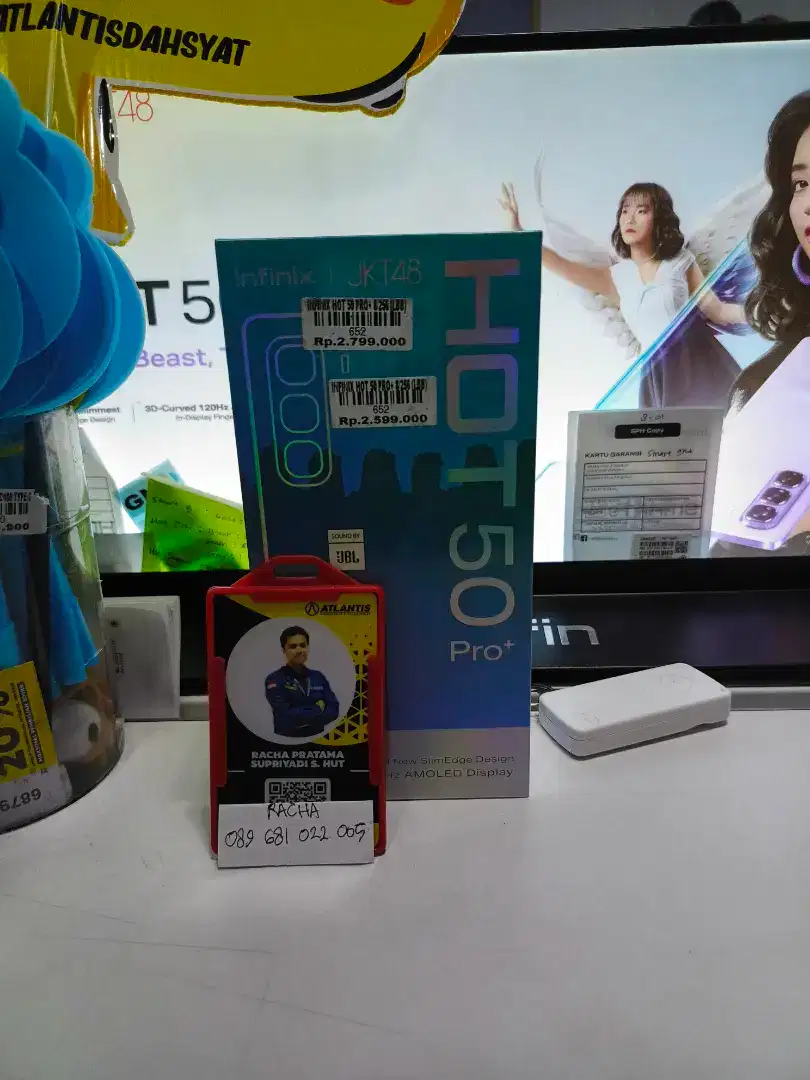 Infinix Hot 50 Pro+ 8/256 ATLANTIS DAHSYAT