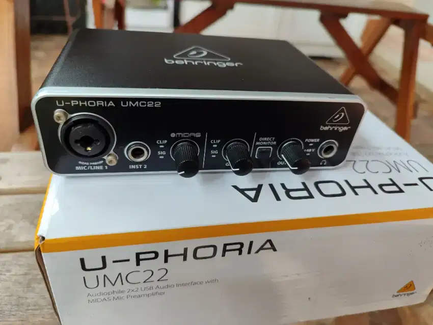 Soundcard U-PHORIA UMC22