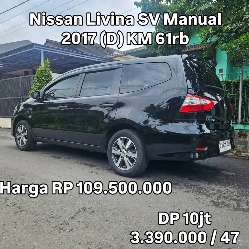 Antik km 61rb.. Nissan Grand Livina SV Manual 2017 (D)