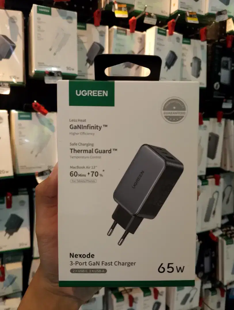 Adaptor Charger UGREEN GaN 65W