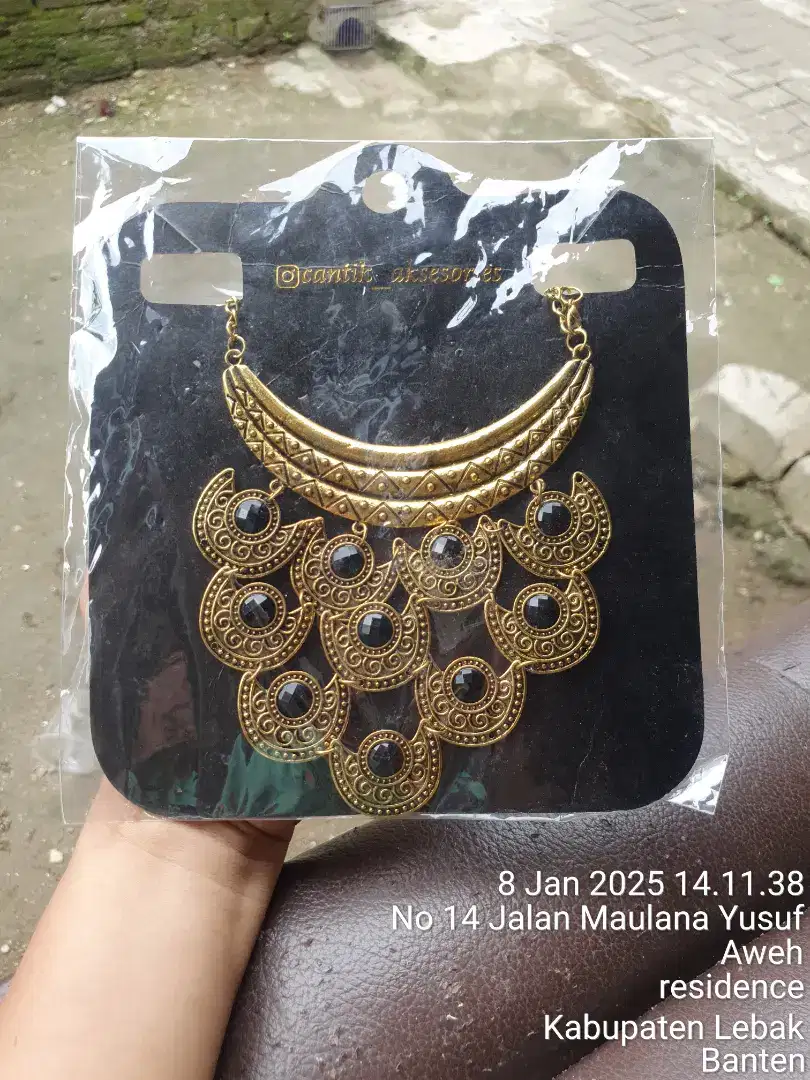 Kalung Fashion Etnik Unik Kebaya