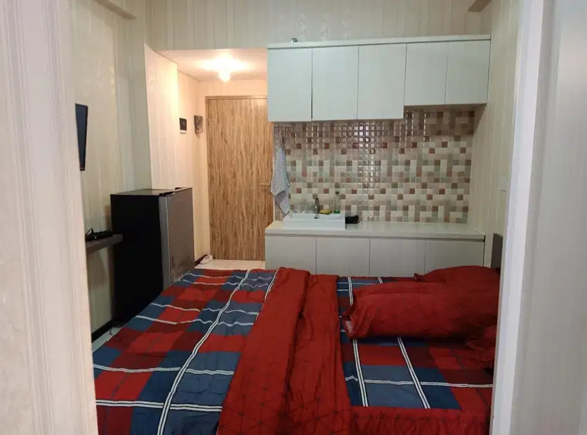 DISEWAKAN TIPE STUDIO, INTERIOR BAGUS, APARTEMEN TENGAH KOTA SEMARANG