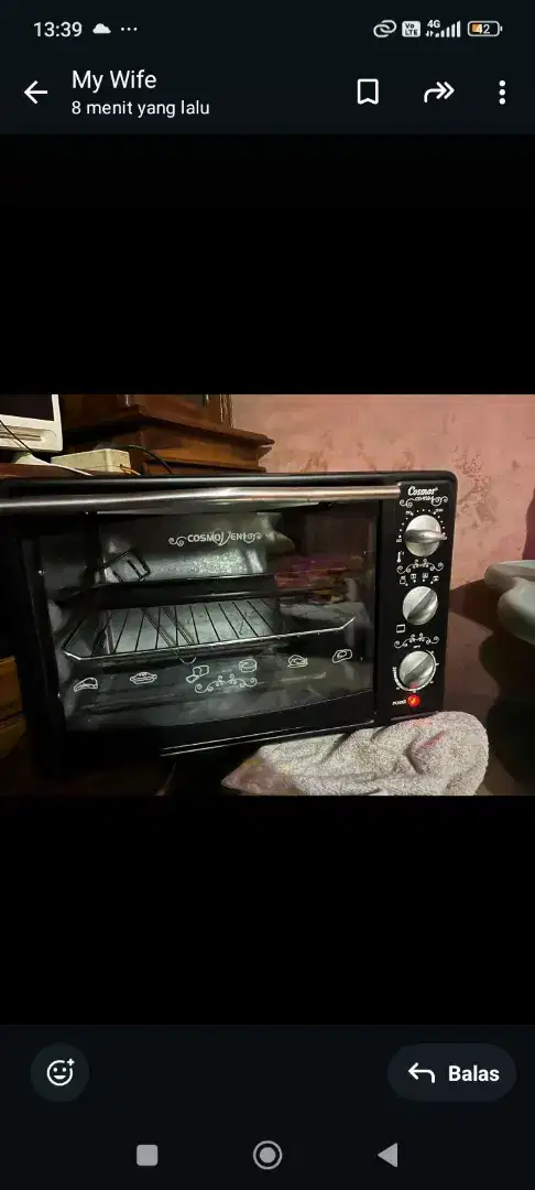 Oven listrik cosmos