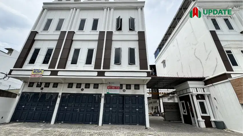 DIJUAL RUKO DI KOMPLEK PERJUANGAN SOHO JALAN PERJUANGAN MEDAN