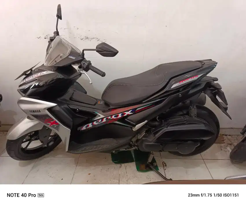 Aerox th 2021 samping kompelik Andika hairi motor sultan Adam bjm