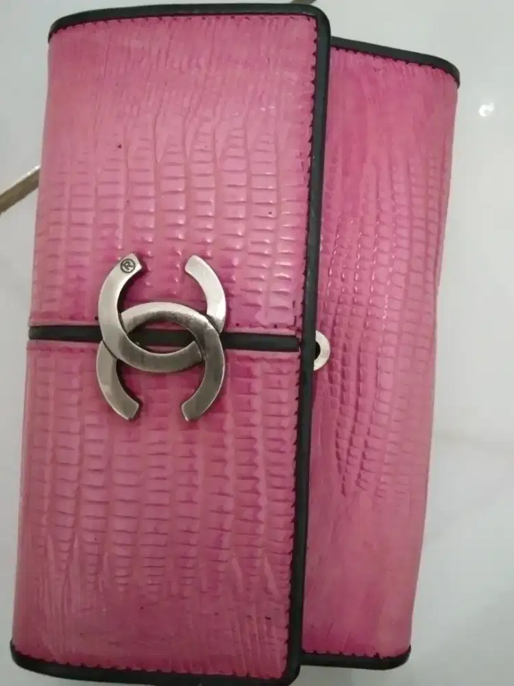 Prelove dompet lipat chanel croco