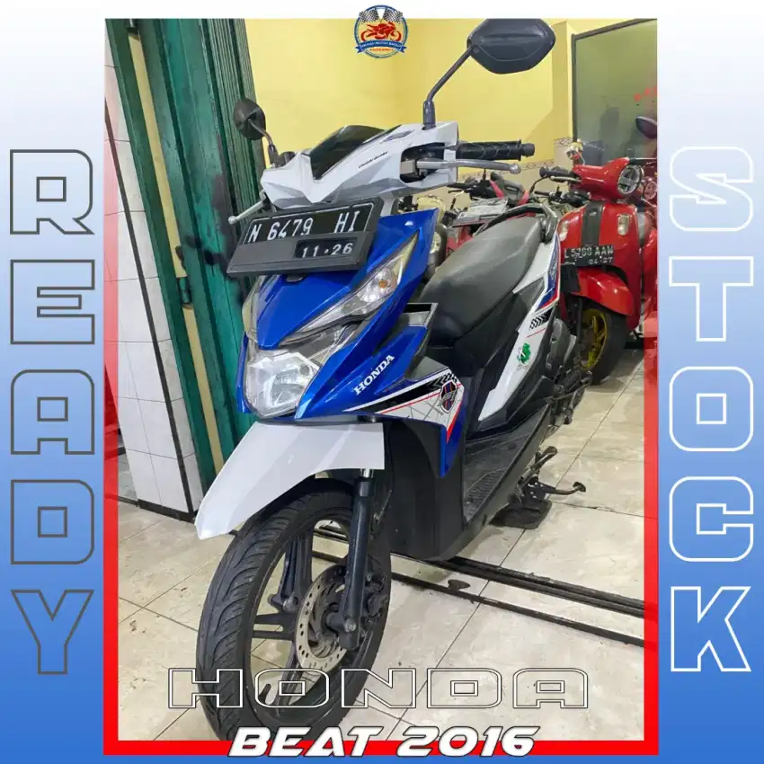 HONDA BEAT 2016 MURAH MERIAH MASZEHH HIKMAH MOTOR KEPUH