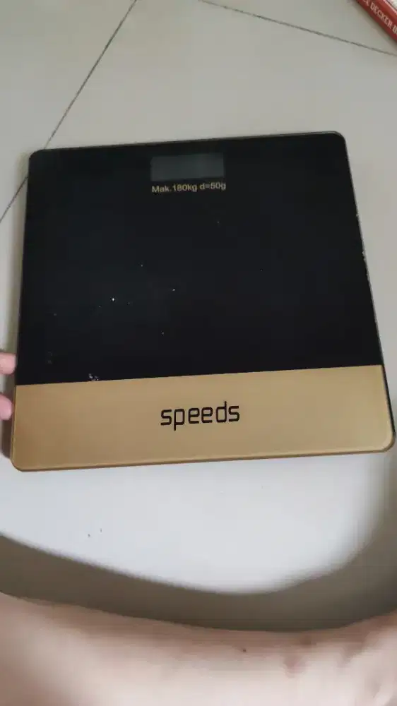 Timbangan badan digital speed
