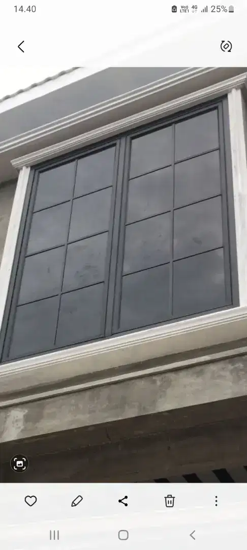 Jendela kaca dan pintu aluminium
