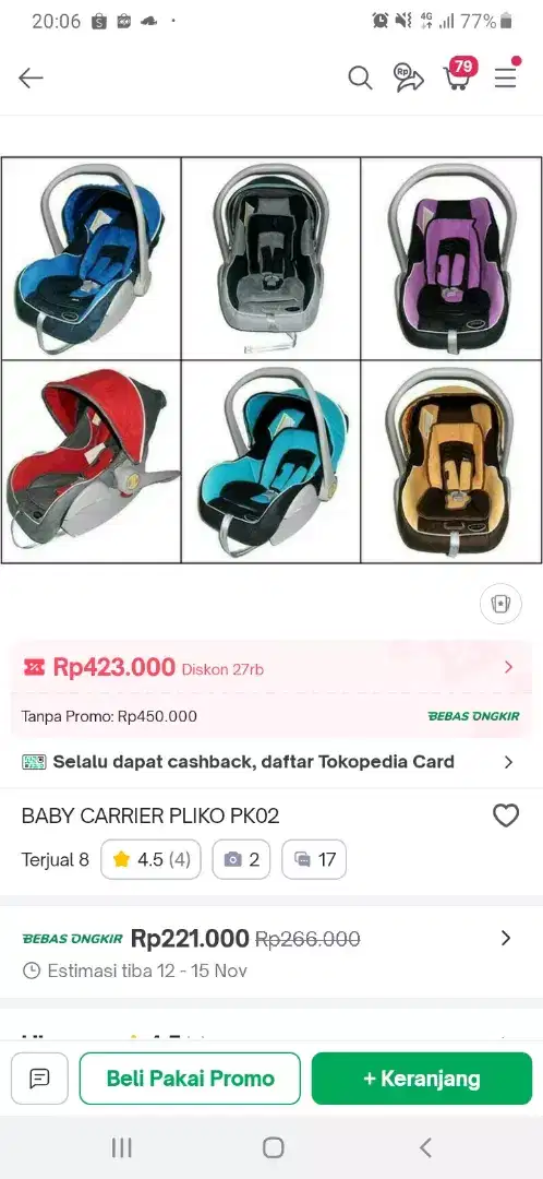 Bissmillaah Jual Baby Carrier