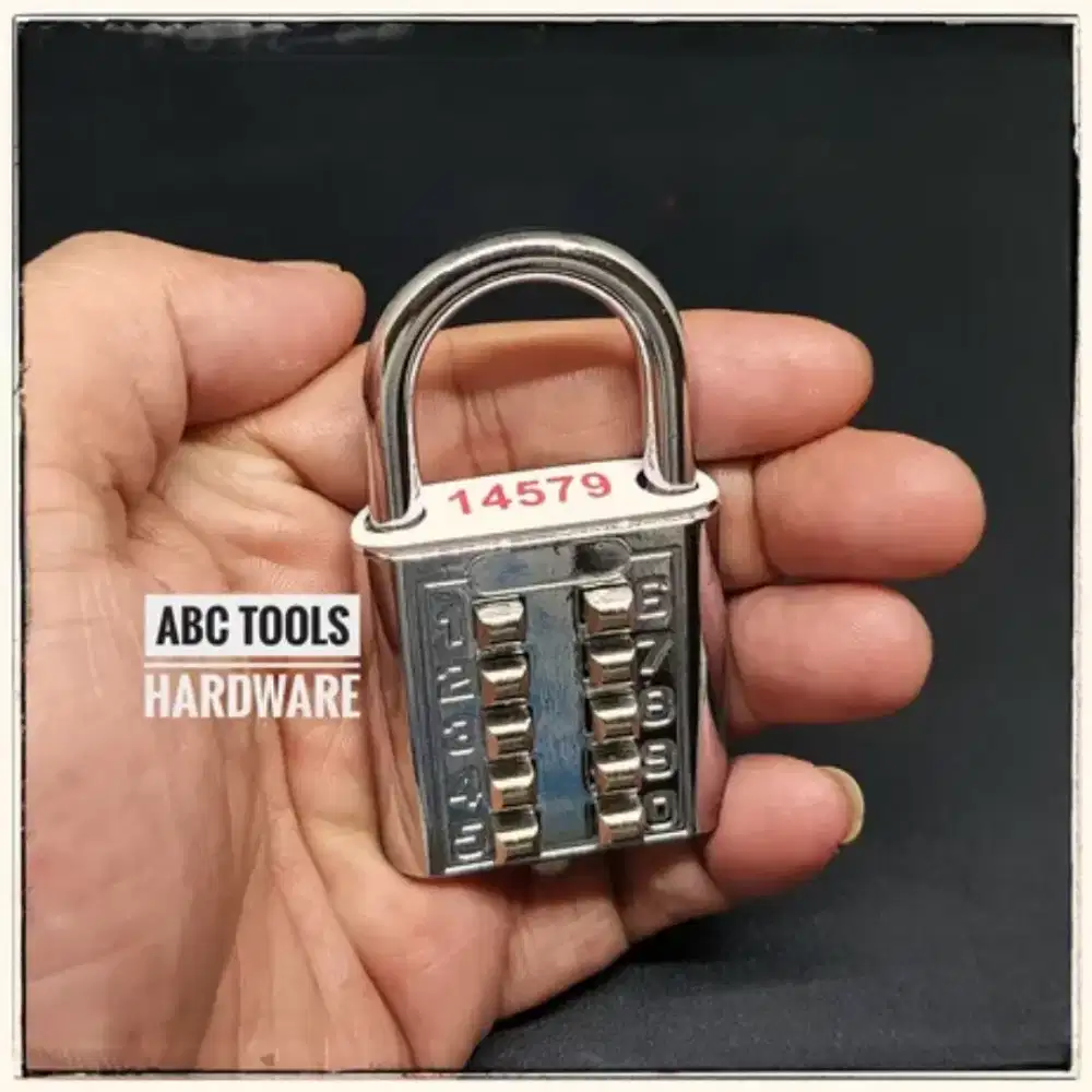 gembok 10 kode tanpa kunci new