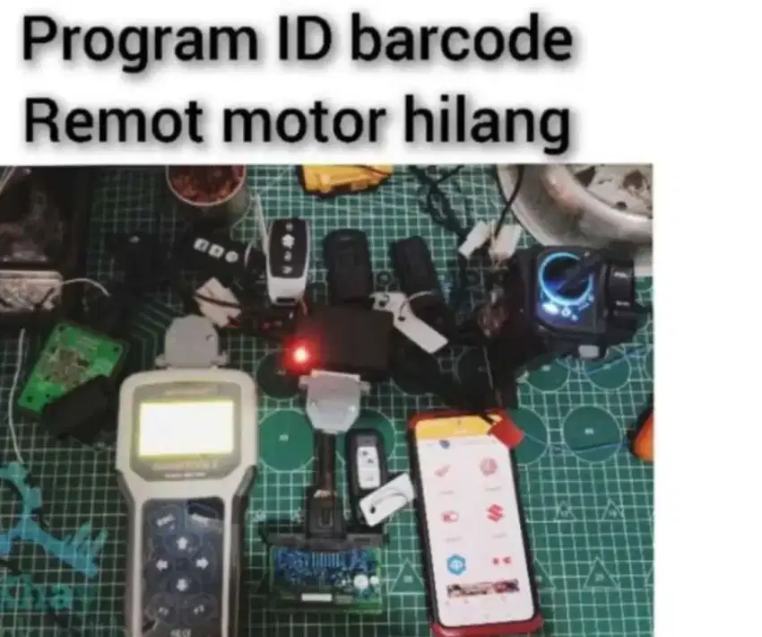 JASA REMOT MOTOR HILANG DAN PROGRAM KUNCI REMOT SISTEM KEYLESS MOTOR
