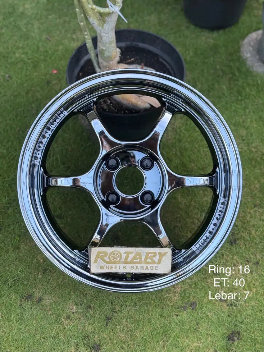 velg advan rgd2 SBC ring16 BARU jazz yaris vios swift ford fiesta city