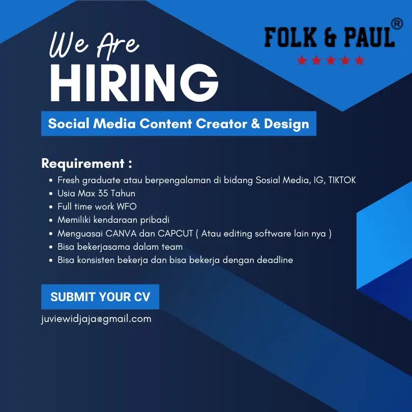 Social Media Content Creator & Design