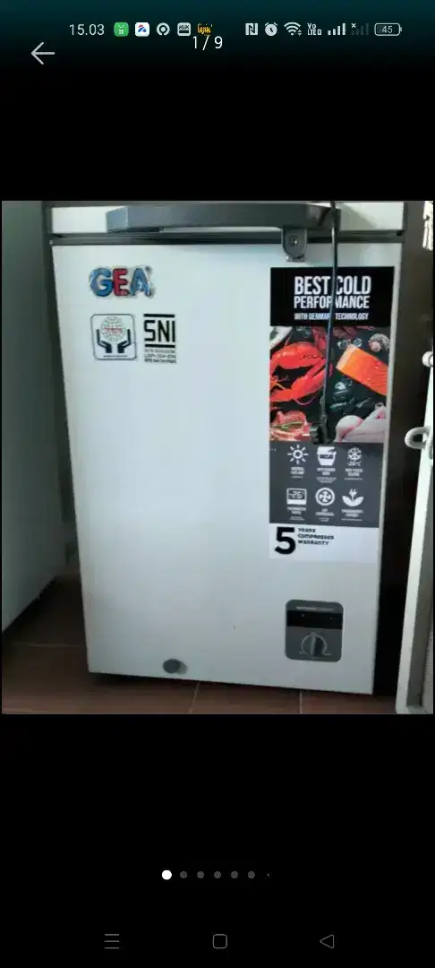 Jual Freezer murah kondisi bagus'