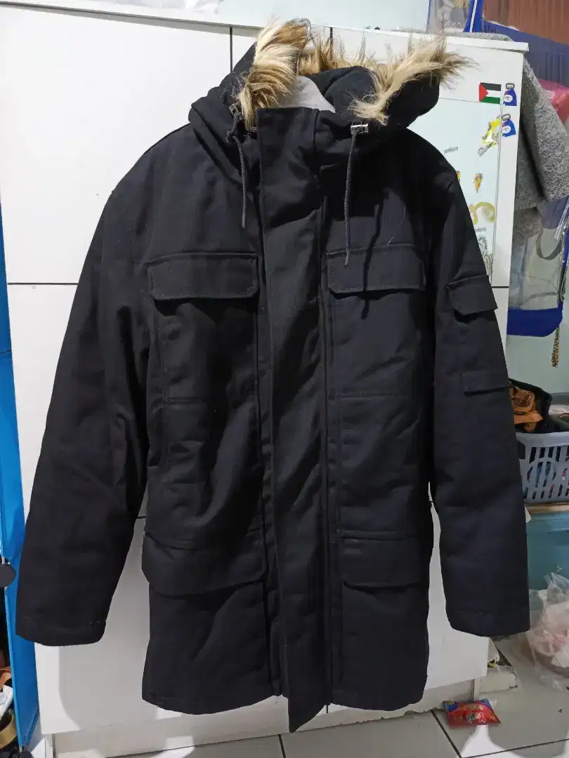 jaket parka H&M logg lined warm down