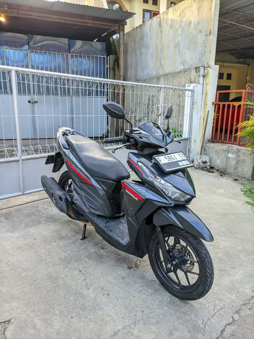 Honda Vario 125 LED Tahun 2017 Motor Cakep Siap Pakai