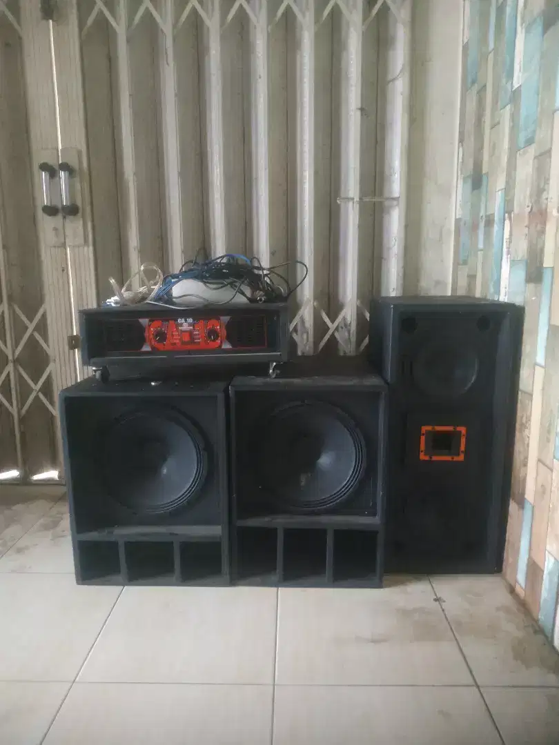 Dijual Cepat Sound System Rakitan