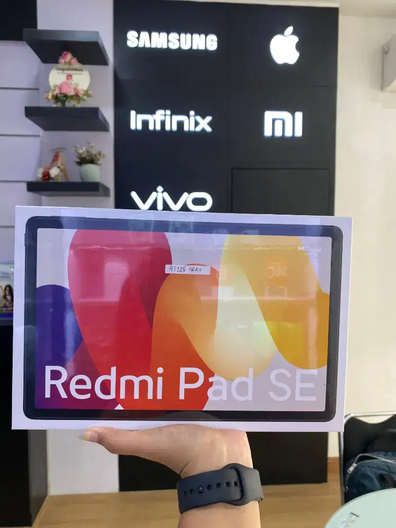 TABLET REDMI PAD SE 4/128GB GRAY BARU MASIH TERSEGEL & BERGARANSI RESM