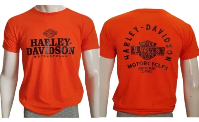 Kaos harley davidson motorcycle legendary