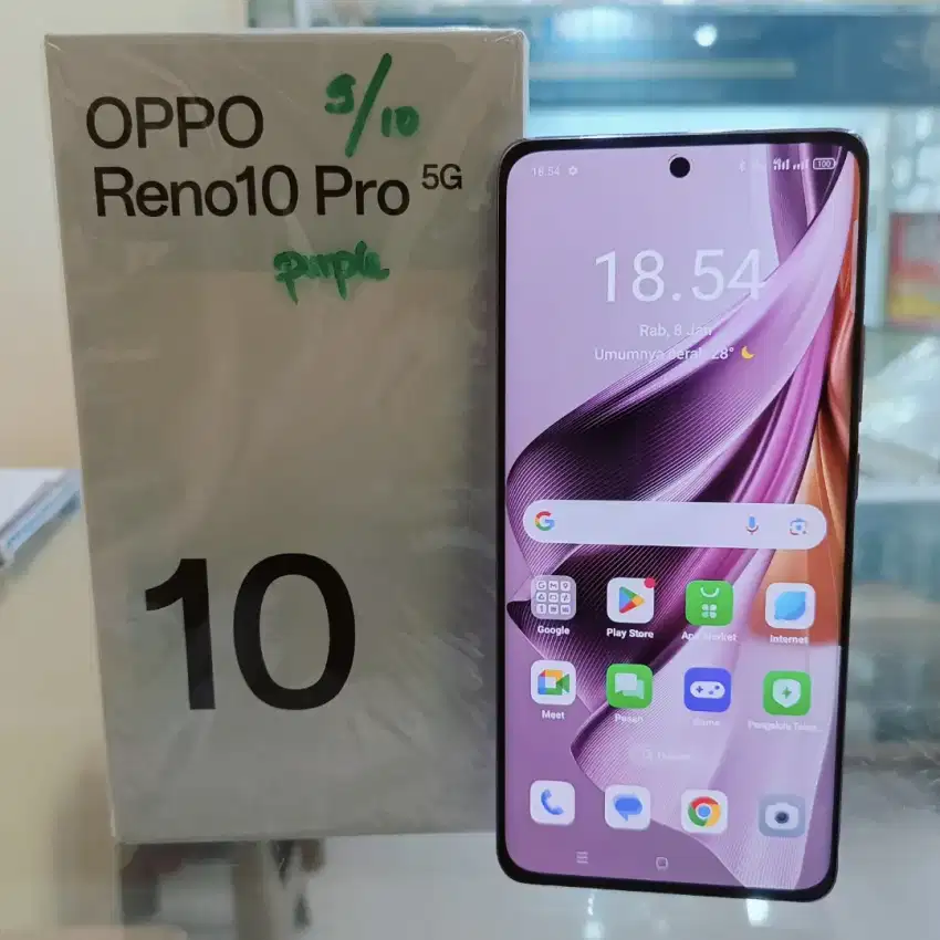 Oppo Reno 10 pro 5g ram 12/256gb