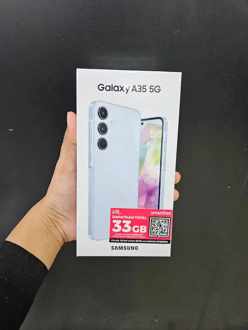 SAMSUNG A35 5G 8/256GB NEW GARANSI RESMI