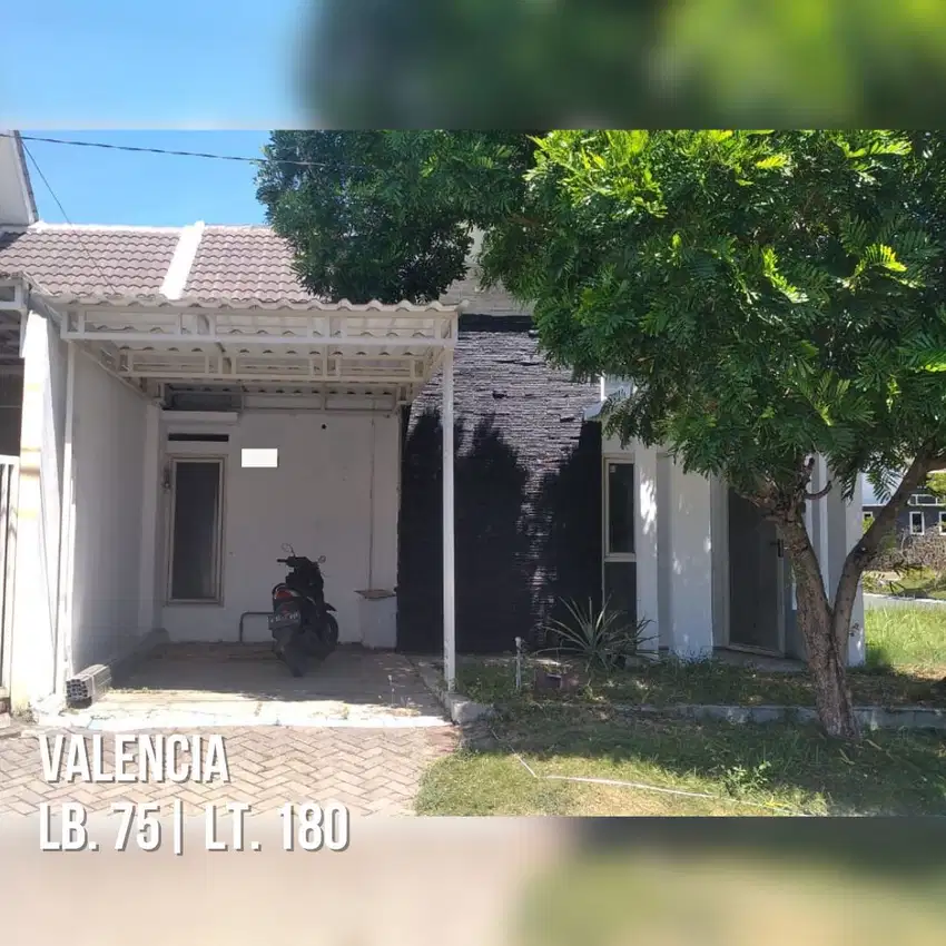 Rumah Disewakan Valencia Posisi Hook di Gedangan Sidoarjo