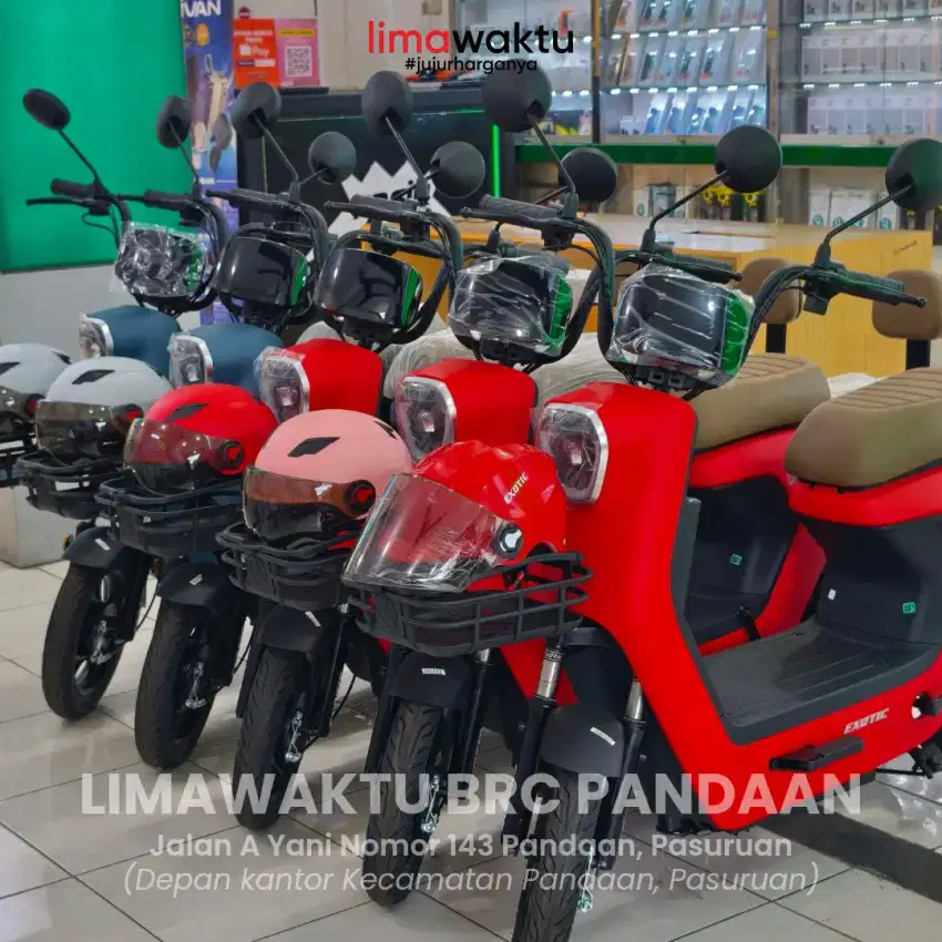 SEPEDA LISTRIK CUMAN 3 JUTAAN SAJA PROMO DISKON 500 RIBU