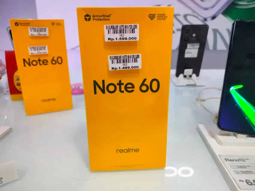 REALME NOTE 60 RAM 18GB*/128GB ATLANTIS DAHSYAT