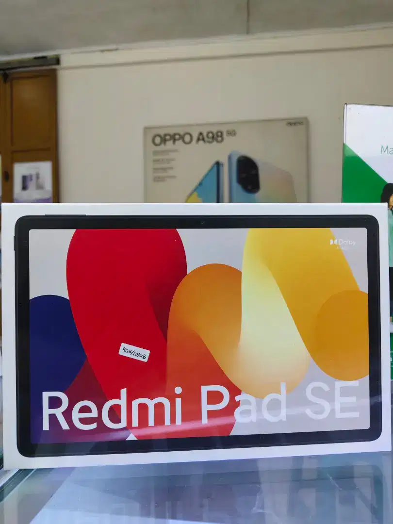 Tablet Xiaomi Redmi Pad SE 4GB/128GB,Baru,Segel Box Resmi,Garansi,Ori