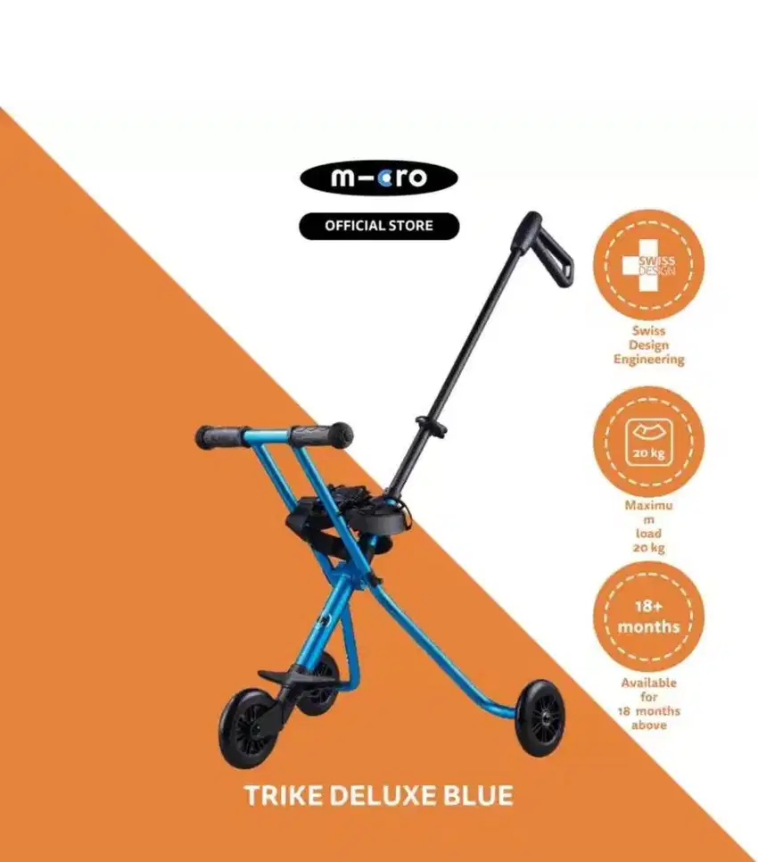 Micro trike deluxe - blue