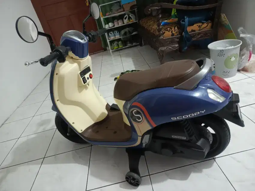 Dijual Motor Accu Anak Mainan - Versi Scoppy