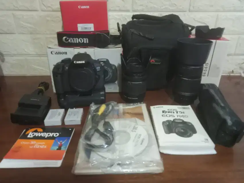 Canon 700D beserta printilannya