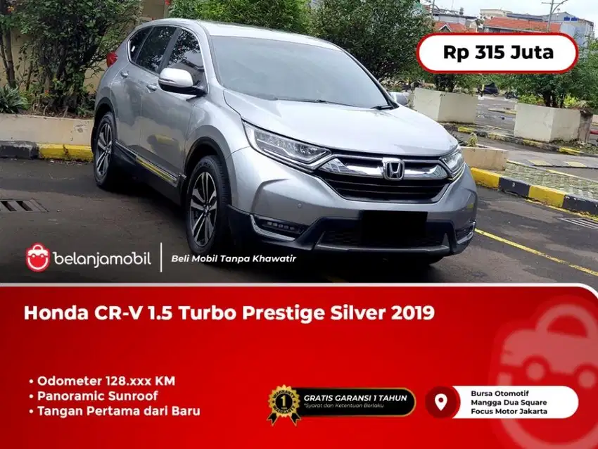 [PANORAMIC] Honda CR-V CR V CRV 1.5 Turbo Prestige Silver 2019/2020