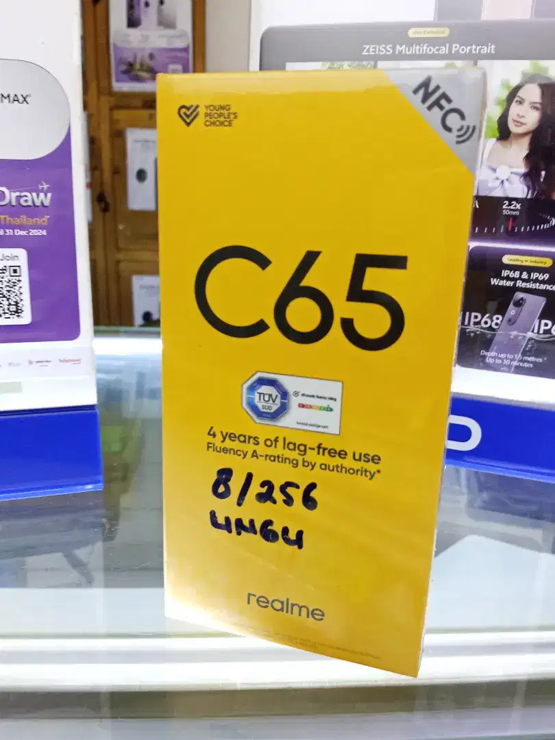 Realme C65 8GB+8GB/256GB,Baru,Segel Box,Garansi Resmi,Original