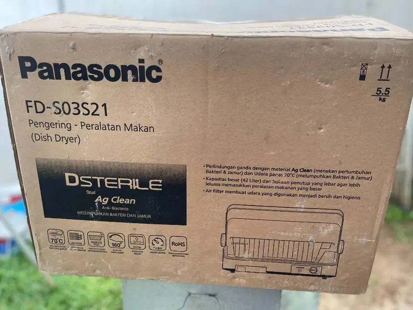 Dish Dryer Panasonic FD S03S21 Sterilizer