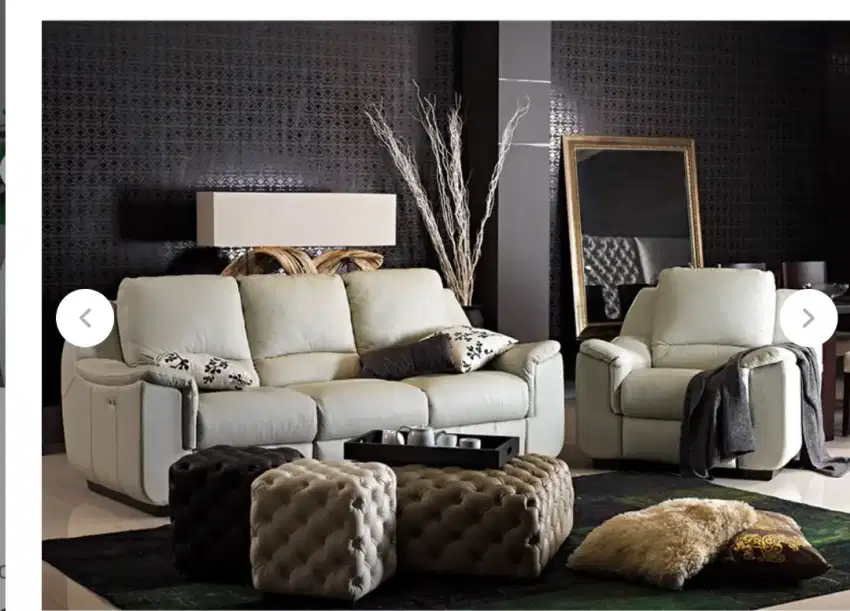 Sofa Kulit Electric 3 Seater - Concerto by Cellini