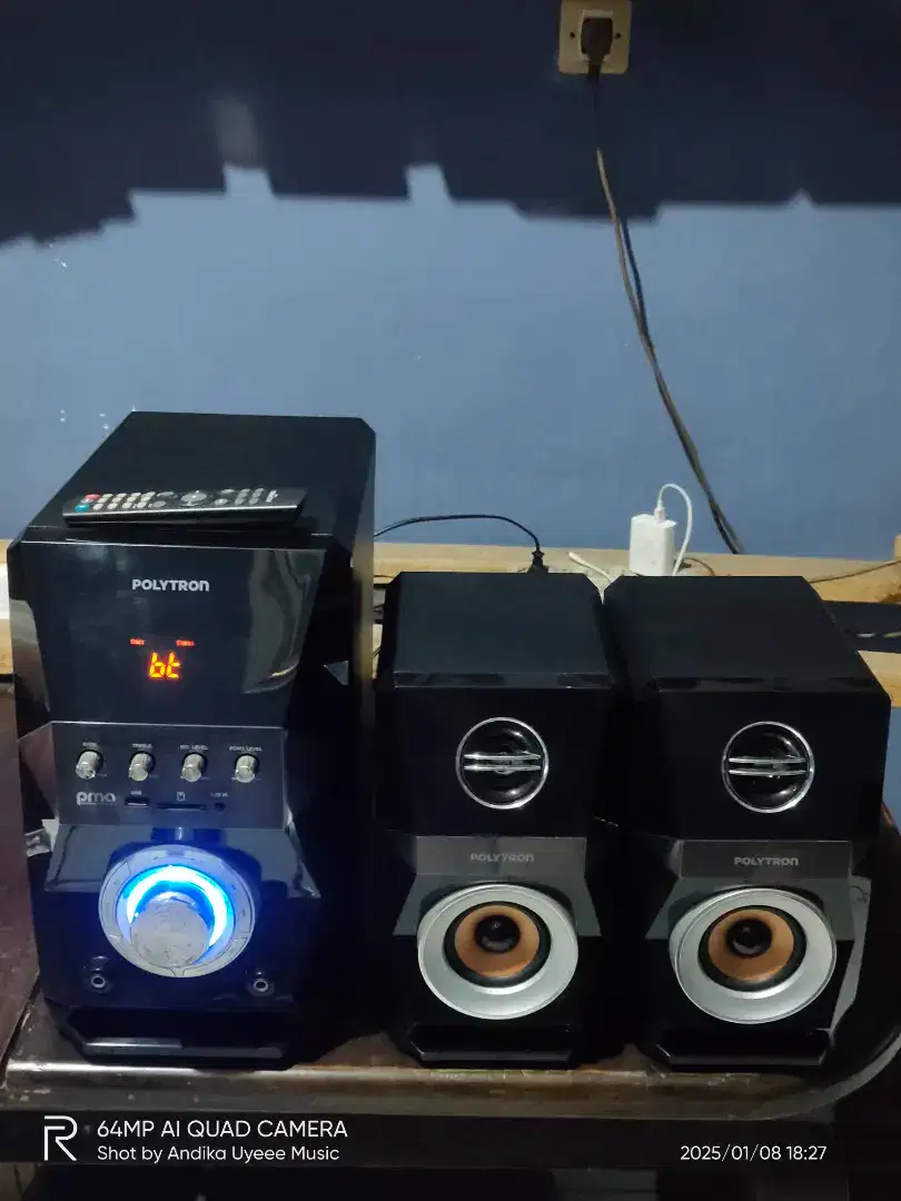 Speaker Polytron PMA (Bisa buat karaoke)