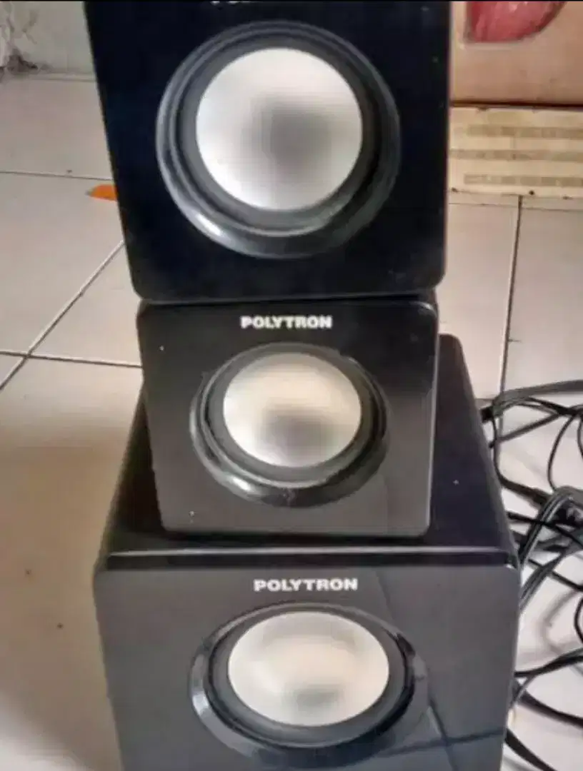 Speaker Polytron pasif ex home theater