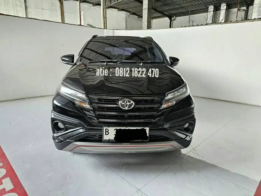 Toyota Rush S TRD AT ( Matic ) 2018 Hitam Km 90rban Plat genap bekasi